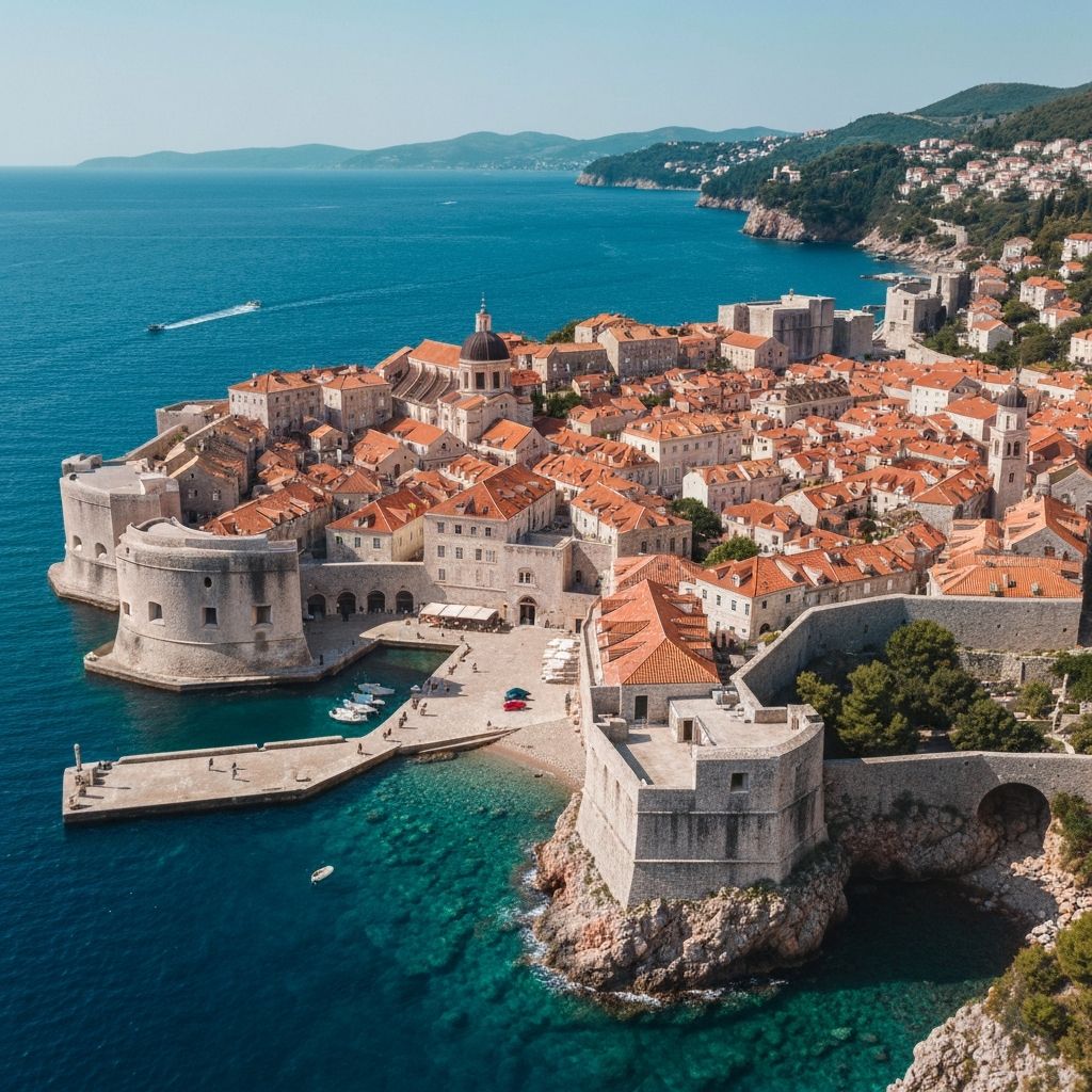 Découvrir Dubrovnik en Croatie