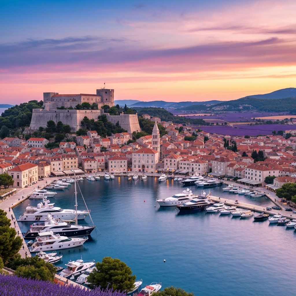 Découvrir Hvar en Croatie