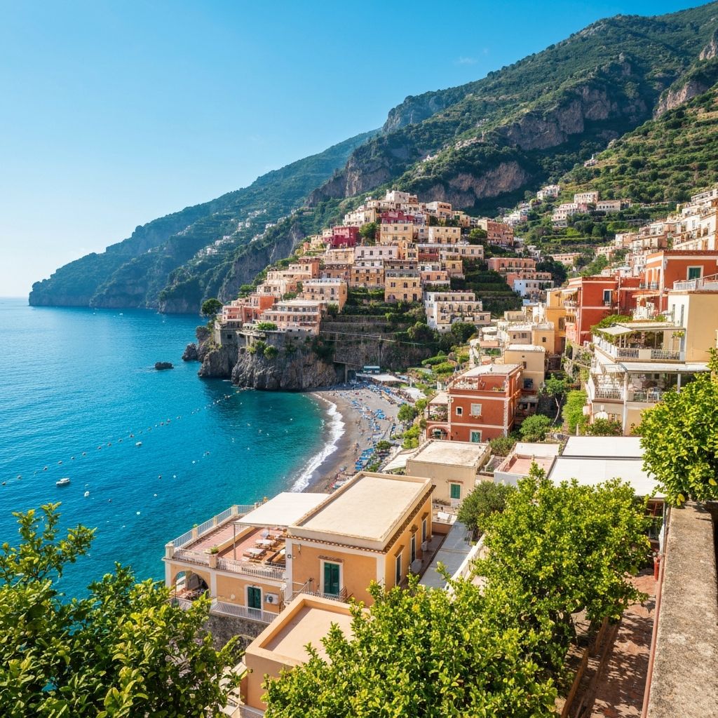 Découvrir Côte Amalfitaine en Italie