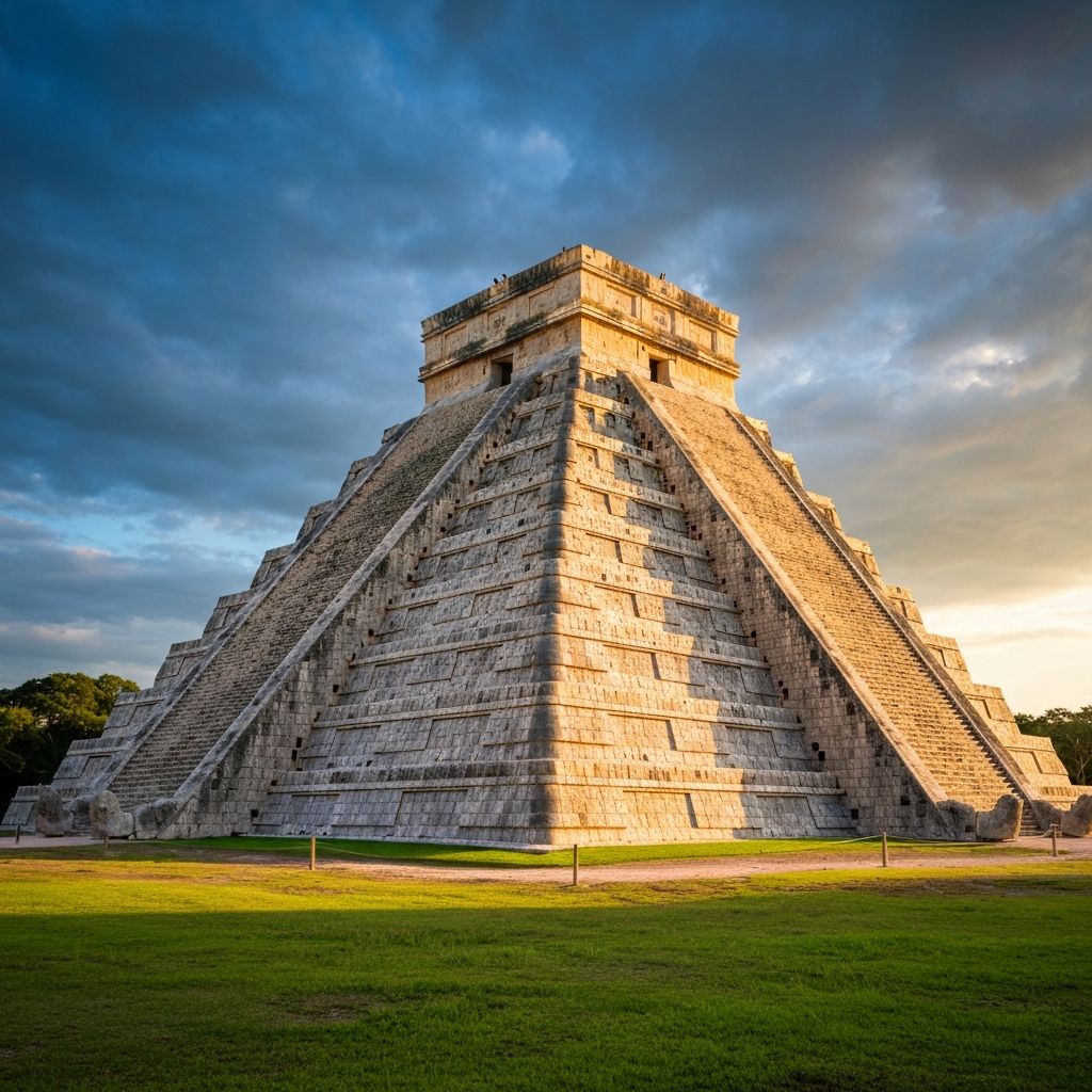 Pyramide de Kukulcán à Chichén Itzá